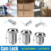Darrahopens Electronics > Business & Home Security > Safes & Lock Boxes 1/5/10pcs File Cabinet Drawer Milk Box Swivel Lock Small Round Security Lock - 20mm-1PC In Australia - Darrahopens