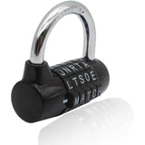 Combination Padlock, Waterproof Rustproof Code Lock, 5 Letter Padlock