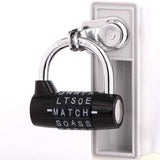 Combination Padlock, Waterproof Rustproof Code Lock, 5 Letter Padlock