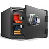 Darrahopens Electronics > Business & Home Security > Safes & Lock Boxes Fireproof and waterproof biometric safe,weighs 33 KG. Fire proof box for home,office,lock box,cabinet with fingerprint,silent mode,Anti-Theft In Australia - Darrahopens