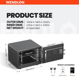 Darrahopens Electronics > Business & Home Security > Safes & Lock Boxes Fireproof and waterproof biometric safe,weighs 33 KG. Fire proof box for home,office,lock box,cabinet with fingerprint,silent mode,Anti-Theft In Australia - Darrahopens