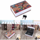 Darrahopens Electronics > Business & Home Security > Safes & Lock Boxes Secret Storage Safe Book - Hidden Compartment for Money, Jewelry, Passport, Butterfly Design, Creative Dictionary Disguise