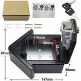Darrahopens Electronics > Business & Home Security > Safes & Lock Boxes Wall Mounted Key Safe Box With Digital Code & Emergency Keys, Large Key Safe Box Xl Size Outdoor Key Safe For Home,