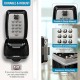 Darrahopens Electronics > Business & Home Security > Safes & Lock Boxes Wall Mounted Waterproof Outdoor Key Box Safe Cabinet