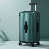 Darrahopens Electronics > Business & Home Security > Safes & Lock Boxes Wanderlite 28" Trunk Luggage Suitcase Travel 5 Wheels Type-C Port TSA Green
