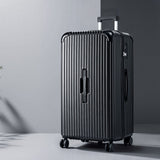Darrahopens Electronics > Business & Home Security > Safes & Lock Boxes Wanderlite 32" Trunk Luggage Suitcase Travel 5 Wheels Type-C Port TSA Black
