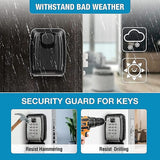 Darrahopens Electronics > Business & Home Security > Safes & Lock Boxes Waterproof key box wall mounted outdoor key box safe key box wall mounted key cabinet