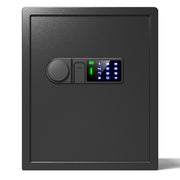 Darrahopens Electronics > Business & Home Security > Safes & Lock Boxes Wendlon Touch Screen Safe Box with Silent Mode, Backlit Keypad, LED Light, Anti-Rust & Anti-Theft, Home/Office, 1.69 Cubic Feet, 33×42×35 cm, Black