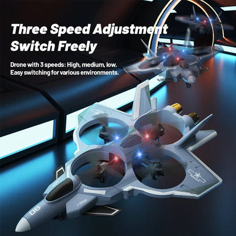 Darrahopens Electronics > Business & Home Security > Security Cameras & Accessories 2.4G Rc Fighter Jet With Camera & Missile Launch (Grey)