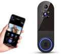 Darrahopens Electronics > Business & Home Security > Security Cameras & Accessories Smart Video Doorbell Camera Wireless Outdoor Doorbell Camera-Black