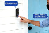 Darrahopens Electronics > Business & Home Security > Security Cameras & Accessories Smart Video Doorbell Camera Wireless Outdoor Doorbell Camera-Black