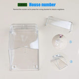Darrahopens Electronics > Business & Home Security > Security Cameras & Accessories Transparent Protective Cover For Outdoor Doorbell, Waterproof, Wireless, Wall Mount - 11 X 6 X 5 Cm