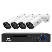 Darrahopens Electronics > Business & Home Security > Security Cameras & Accessories UL-Tech 4CH 5MP PoE NVR Security System, 4 Cameras, Dual-Light Colour Night Vision, Two-Way Audio, AI Motion Detection, IP65-Rated, No Monthly Fees, Wired CCTV Kit for Home, Indoor and Outdoor In Australia - Darrahopens