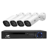 Darrahopens Electronics > Business & Home Security > Security Cameras & Accessories UL-Tech 4CH 5MP PoE NVR Security System, 4 Cameras, Dual-Light Colour Night Vision, Two-Way Audio, AI Motion Detection, IP65-Rated, No Monthly Fees, Wired CCTV Kit for Home, Indoor and Outdoor In Australia - Darrahopens