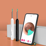 Darrahopens Electronics > Business & Home Security > Security Cameras & Accessories Wireless Otoscope Ear Cleaning Tool 1080P HD 8 ST Black Set Compatible with Braun Philips Oral-B