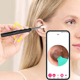 Darrahopens Electronics > Business & Home Security > Security Cameras & Accessories Wireless Otoscope Ear Cleaning Tool 1080P HD 8 ST Black Set Compatible with Braun Philips Oral-B
