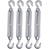 Darrahopens Electronics > Computer Accessories > Cable Management 4 pcs M6 Adjustable Cable Turnbuckle With Hook And Loop - Cable Tension (4 pcs, M6)