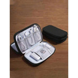 Darrahopens Electronics > Computer Accessories > Cable Management Waterproof Electronic Storage Bag – Multi-Layer Organizer with Multiple Zippers for Cables, Hard Drives & Headphones.(2Pcs) In Australia - Darrahopens