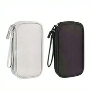 Darrahopens Electronics > Computer Accessories > Cable Management Waterproof Electronic Storage Bag – Multi-Layer Organizer with Multiple Zippers for Cables, Hard Drives & Headphones.(2Pcs) In Australia - Darrahopens