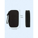 Darrahopens Electronics > Computer Accessories > Cable Management Waterproof Electronic Storage Bag – Multi-Layer Organizer with Multiple Zippers for Cables, Hard Drives & Headphones.(2Pcs) In Australia - Darrahopens