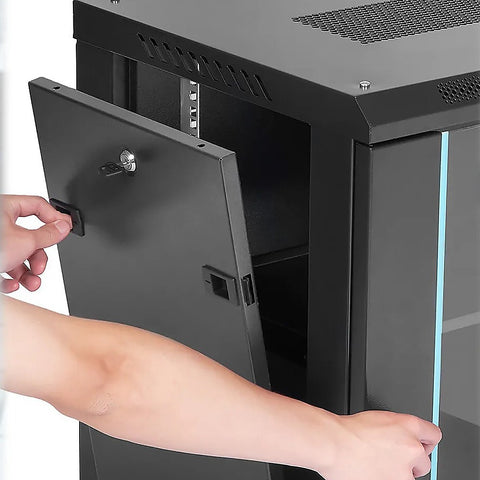 Darrahopens Electronics > Computer Accessories > Cases & Skins 9U Wall Mount Network Server Rack Cabinet Enclosure