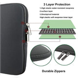 Darrahopens Electronics > Computer Accessories > Cases & Skins Computer case for 13 & 15 inches, fits MacBook Pro and Air. Black - 15.6 inches