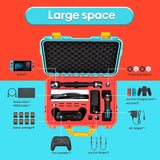 Darrahopens Electronics > Computer Accessories > Cases & Skins DEVASO Carrying Case for Nintendo Switch OLED Case, Professional Safe Hard-Red & Blue