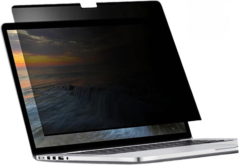 Darrahopens Electronics > Computer Accessories > Cases & Skins Easy On/Off Magnetic 360° Privacy Screen Filter, Compatible with MacBook Pro 16" (2026 2024, 2023, 2022, 2021, M5, M4, M3, M2, M1, Pro, Max), Anti-Glare Laptop Privacy Screen Shield with Camera Cover - UV Protection 90%