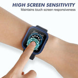 Darrahopens Electronics > Computer Accessories > Cases & Skins For Apple Watch iWatch Series SE 6 5 4 3 2 1 Case Full Glass Cover 40mm - Blue
