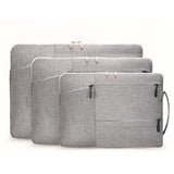 Darrahopens Electronics > Computer Accessories > Cases & Skins Laptop Case - Suitable for 13/14/15.6 inches - Zippered Laptop Case - Laptop Sleeve - Waterproof Oxford Cloth - Scratch and Wear Resistant, Easy to Carry - Gray