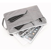 Darrahopens Electronics > Computer Accessories > Cases & Skins Laptop Case - Suitable for 13/14/15.6 inches - Zippered Laptop Case - Laptop Sleeve - Waterproof Oxford Cloth - Scratch and Wear Resistant, Easy to Carry - Gray