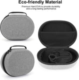 Darrahopens Electronics > Computer Accessories > Cases & Skins Meta Quest 3 Headset Shockproof Carrying Case Hard Case with Divider and Mesh Pocket Portable Storage Repo Resistant
