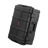 Darrahopens Electronics > Computer Accessories > Cases & Skins VEVOR Weatherproof Hard Case, Heavy Duty Protective Dry Box Case with Pre-cut Foam, and Retractable Pull Handles for Travel, Hunting, Military, Tactical, IP67 Waterproof Case for Cameras (56.1x37x26)