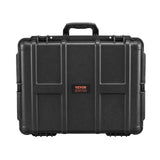 Darrahopens Electronics > Computer Accessories > Cases & Skins VEVOR Weatherproof Hard Case, Heavy Duty Protective Dry Box Case with Pre-cut Foam, and Retractable Pull Handles for Travel, Hunting, Military, Tactical, IP67 Waterproof Case for Cameras (56.1x37x26)