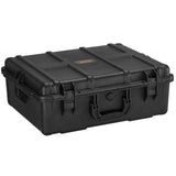 Darrahopens Electronics > Computer Accessories > Cases & Skins VEVOR Weatherproof Hard Case, Heavy Duty Protective Dry Box Case with Pre-cut Foam, and Retractable Pull Handles for Travel, Hunting, Military, Tactical, IP67 Waterproof Case for Cameras (56.1x37x26)