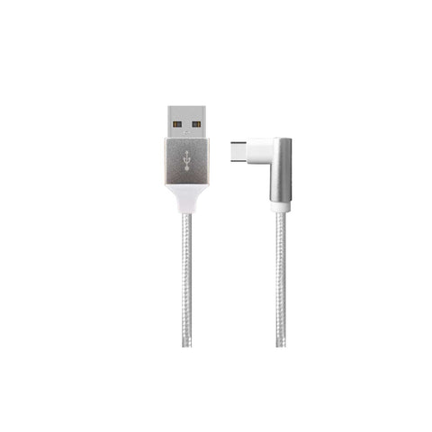 Darrahopens Electronics > Computer Accessories > Computer Cables & Adapters 1M USB A to USB C Right Angle 90 Degree L Shape Fast Charging Cable
