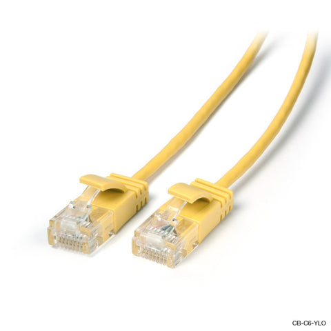 Darrahopens Electronics > Computer Accessories > Computer Cables & Adapters 5m Ultra Slim Cat6 Network Cable Yellow