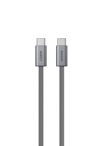 Darrahopens Electronics > Computer Accessories > Computer Cables & Adapters Aukey Circlet Blink 1m 240W DTY Braided USB-C to C Cable (CB-DCC241)