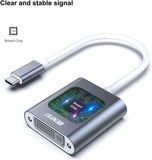 Darrahopens Electronics > Computer Accessories > Computer Cables & Adapters BENFEI 000164GY USB C to DVI Adapter [Thunderbolt 3/4 Compatible]