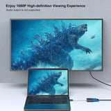 Darrahopens Electronics > Computer Accessories > Computer Cables & Adapters BENFEI 000164GY USB C to DVI Adapter [Thunderbolt 3/4 Compatible]