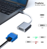 Darrahopens Electronics > Computer Accessories > Computer Cables & Adapters BENFEI 000164GY USB C to DVI Adapter [Thunderbolt 3/4 Compatible]