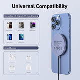 Darrahopens Electronics > Computer Accessories > Computer Cables & Adapters BENFEI 000401GY Magnetic Wireless Charger 15W Compatible with MagSafe Charger