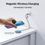 Darrahopens Electronics > Computer Accessories > Computer Cables & Adapters BENFEI 000401GY Magnetic Wireless Charger 15W Compatible with MagSafe Charger