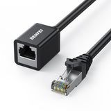 Darrahopens Electronics > Computer Accessories > Computer Cables & Adapters BENFEI 435BK-1M RJ45 Extension Male/Female Patch cords Cat6 1000Mbps 1M