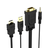 Darrahopens Electronics > Computer Accessories > Computer Cables & Adapters Choetech HV-001 HDMI to VGA 1.8m