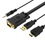 Darrahopens Electronics > Computer Accessories > Computer Cables & Adapters Choetech HV-001 HDMI to VGA 1.8m
