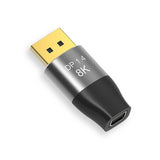 Darrahopens Electronics > Computer Accessories > Computer Cables & Adapters DP1.4 8K DP Male to Mini DP Female Two-Way Mutual Conversion HD Conversion Adapter