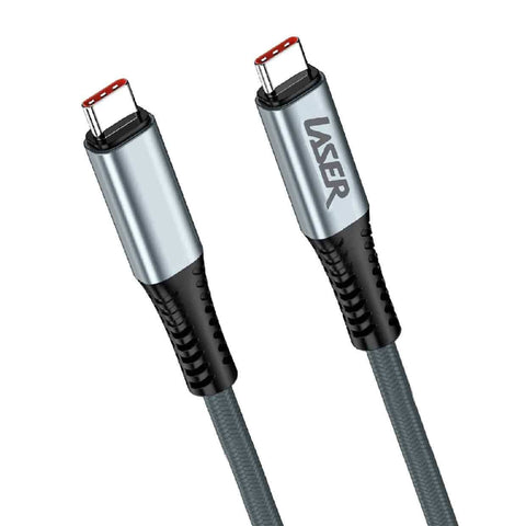 Darrahopens Electronics > Computer Accessories > Computer Cables & Adapters Laser 100W USB-C to USB-C Thunderbolt Braided Cable 1M