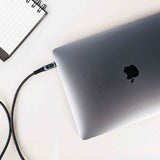 Darrahopens Electronics > Computer Accessories > Computer Cables & Adapters Laser 240W USB-C to USB-C LCD Braided Cable 1M