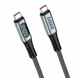 Darrahopens Electronics > Computer Accessories > Computer Cables & Adapters Laser 240W USB-C to USB-C LCD Braided Cable 1M
